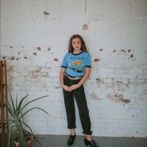 Wrangler Western vintage denim jeans black XXS/XS